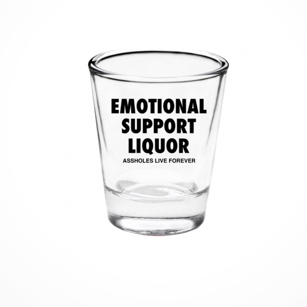 Linda Finegold ALF shot glass